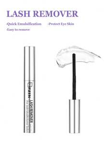 睫毛胶水卸除液，适用于簇状假睫毛，5毫升装，适用于睫毛嫁接，DIY睫毛嫁接卸胶剂，轻松卸除睫毛粘合剂和密封剂（卸胶剂，5毫升），家用睫毛粘合剂卸除剂，方便自行卸除。