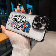 Funda de teléfono con revestimiento Social-Y-Deportivo-Colo para 17 16 15 14 13 12 11 Pro Max  Plus Airbag anticaída - DDB-309DDG0726A6 - Ver 6