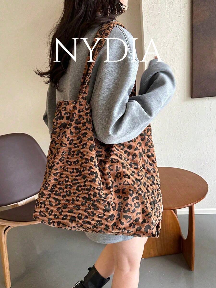 Solid Color High-End Capacity Commuter Tote Bag