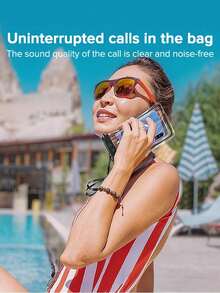 1 st universellt vattentätt telefonfodral, vattentätt telefonskal, kompatibelt med 14/13/12/11 Pro Max/XS Plus, passar Galaxy S22/S23-telefoner (upp till 7,0 tum), 3D-torrväska för telefonen, lämplig för semester, kompatibelt med och andra telefonmodeller