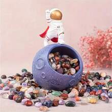 30-250g Assorted Polished Bohemian Natural Stones And Crystals - Vibrant Gemstones, Suitable For Home Decor, Fish Tanks, Succulent Glass Containers, Garden And Planter Decorations, Landscaping | Boho Style | Decorative Pebbles