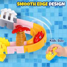 Kids Bath Tub Toys, Cute Swimming Toys, Water Park Games, Holiday Gifts, Children's Bath Toys, Kids Swimming Toys, Children's Inflatable Pool, Inflatable Bathtub, Bath Tub Toys, Outdoor Water Toys - Multicolor - View 6