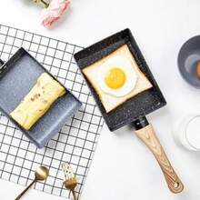 4-In-1 Non-Stick Frying Pan: Perfect Meat, Eggs, Hamburgers, And Sandwiches All In One Pan! - màu đen - Xem 10