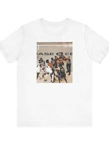 Basketball Golden State Warriors Draymond Green Vs Rudy Gobert Rear Naked Choke Vintage T-Shirt - White - View 1