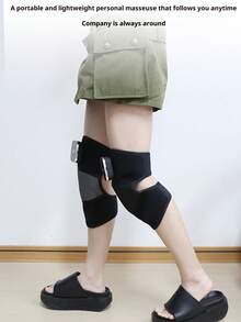 New Electric Heated Knee Massager, Vibrating Knee Heating Pad, Warm Arthritis Relief, Adjustable Temperature, Acupressure Massage For Joint Pain, Elderly Leg Care - Multicolor - View 9