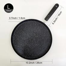 ABKOK 1Pc/3Pcs Nonstick Crepe Pan Set - 18cm/20cm/22cm Breakfast Pans, Universal Stove Compatible & Quick Cooking Design For Versatile Recipes - Black - View 15