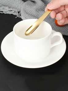 4件套优质不锈钢迷你甜点勺，可爱卡布奇诺咖啡勺，冰淇淋勺，调味勺，小咖啡勺，甜点勺，调味勺，意式浓缩咖啡勺，冰淇淋勺，小咖啡勺，甜点勺，香料勺，适用于厨房、咖啡馆、婚礼派对、感恩节礼物、毕业纪念品
