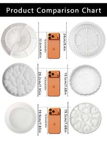 Nuovo stampo per torta mousse rotonda in silicone Stampi per cottura fai-da-te riutilizzabili per la panificazione domestica