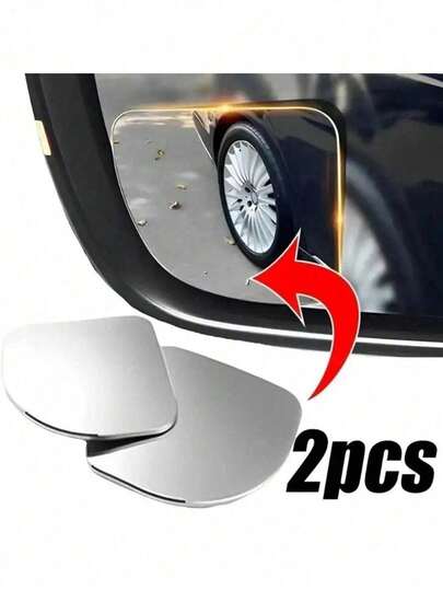 Bilens dödvinkelspegel Liten rund bilspegel Backspegel