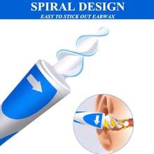 TYUI Earwax Removal-Spiral Ear Wax Removal Tool Reusable Earwax Removal Kit  Ear Cleaner With 16 Pcs Soft And Flexible Replaceme - như hình ảnh - Xem 6