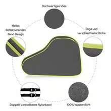 Cubierta de enganche de remolque universal 50JA para caravanas, impermeable, a prueba de polvo, cubierta de lengüeta de acoplamiento de camper, protector transpirable - Gris - Ver 4