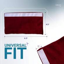 - Juego de 4 fundas para manijas de puerta de refrigerador, mantiene tus electrodomsticos limpios de manchas, goteos, manchas de alimentos, aceite, protector de decoracin para nevera, - Microondas + Rojo - - Ver 5