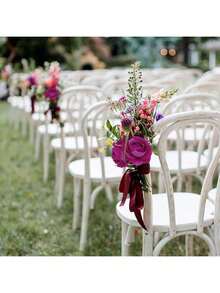 10/200pcs Artificial Rose Flowers, Foam Roses, Fake Plants, Home, Restaurant, Living Room, Bedroom, Outdoor Garden Decor, Floral Arrangement, Photography Props, Autumn, Spring, Vase, Flower Wall, Wreath, Bridal Bouquet, Wedding Decoration, DIY Wreath Materials, Birthday Party Decor, Home Decor Accessories, Valentine's Day, New Year Gift - Purple - View 6