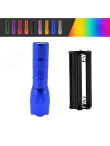 T6 High-Power LED Rechargeable Outdoor Bicycle Long-Range Aluminum Alloy Zoom Waterproof Fishing Light (Batteries Not Included) - Multicolor - View 17