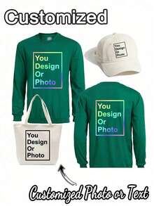 2-10 Inch Customized Photo And Text DTF Apparel, Customizable Photo And Text DIY Heat Transfer, Custom Iron-On Stickers, Custom Heat Transfer, T-Shirt Iron-On Stickers, Custom Vinyl DTF Heat Transfer Stickers, Custom Photo And Name Heat Sublimation Printing, Chest Logo Iron-On Stickers - Multicolor - View 9