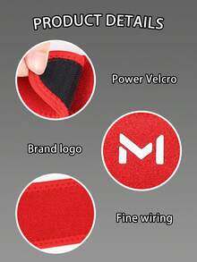 MASEDA Un par de correas de soporte con cordones o rodilleras ajustables para hombres y mujeres, un tipo de rodillera para correr adecuada para diversos deportes como ejercicio, baloncesto y tenis. - Multicolor - Ver 3