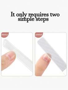 3PCS Nano Glass Nail File, Sanding Strip, Polishing And Brightening Nail Set, Double-Sided Crystal Nail Art Tool Wonder.Essential For Nail Salons - Clear - View 6