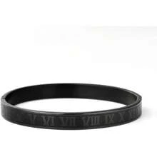 Pulsera hombre, juego de 3 pulseras de acero inoxidable negro o plateado, pulsera para hombre acero inoxidable, pulsera de regalo para hombre, pulsera ajustables , pulsera con caja de regalo, conjunto de 3 pulseras de moda para hombre, pulsera  inoxidable, pulseras de acero inoxidable para hombre, pulsera parejas, pulseras para parejas, pulsera para parejas.(NEGRO) - Multicolor - Ver 6