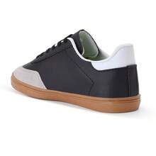Women's Casual Sneakers, New Release, Basic Fashion - Đen/Trắng - Xem 3