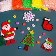 1000pcs/2000pcs Mini Fuse Beads, Refill Beads, Pixel Beads, Perler Beads Material Pack For DIY Crafts, Gifts, Holiday Presents - Multicolor - View 5