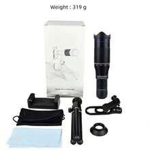 4K HD 40xFMC 35mm Super Telephoto Zoom Monocular Telescope For Mobile Phones To Take Photos And Videos LAY-40X - màu đen - Xem 11