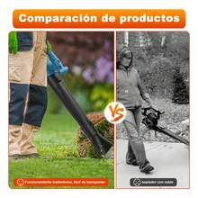 Sopladora Aire Inalambrica Eléctrica Portátil 2 4.0batería - Azul - Ver 9