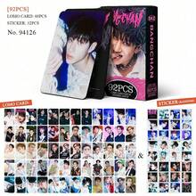 60pcs/Set KPOP STRAYKIDD Solo Photocard + 32pcs Sticker Album Concert Box Set High-Definition Photo Cards, LOMO Cards, Fans Merch Goods, Holiday Gift, Small Gift, Christmas Gift