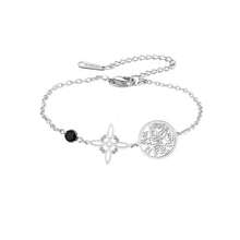 TEAMER 1 件不锈钢神秘女巫结空心星手链，男女通用简约优雅珠宝礼物，适合送给家人和朋友 - 時尚系列 - 查看 24