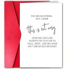 1pc Meaningful Encourage Card You're Too Powerful For Family, Friend, Parent, Neighbor With Touching English Text, You Are The Best, Never Give Up, Funny Encouragement Greeting Card Suitable For All Occasions Festival Card Birthday Card - one-size - View 6