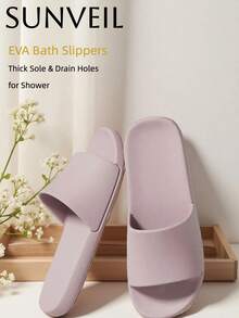 Ciabatte da bagno antiscivolo in EVA, pantofole di lusso e alta moda, adatte per casa, hotel, campeggio all'aperto