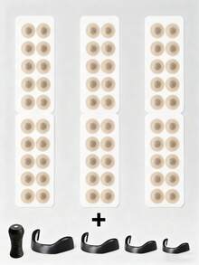 60-Piece Breath Comfort Kit: Gentle Support For Improved Nighttime Rest & Daytime Activity, 4 Sizes, Holder & Magnetic Patches - Ideal Gift - 60 CÁI - Xem 5