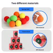 1 件蓝色泡沫弓箭射箭玩具套装，户外投掷弓箭射击玩具，适合 4-6 岁男孩和女孩的互动玩具，室内射箭射击玩具