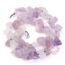 1 hebra de colgante de piedras preciosas de cristal raras, piedras preciosas naturales y hermosas para hacer joyas, pulseras, aretes y accesorios DIY - Multicolor - Ver 16