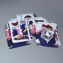 TWICE 10周年纪念小卡、明信片、收藏卡、特别版卡、娜琏、明星周边 - 彩色 - 查看 5