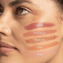 Ollie 3-In-1 Blush, Lipstick, And Eyeshadow SPF 95 Blackberry - quả mâm xôi - Xem 5