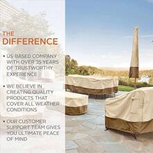 Veranda Patio Cubierta refrigeradora para Patio con Ruedas de 80 Cuartos de galn - Poliéster - Ver 3