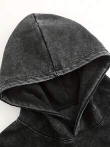 EWH Men's Hoodie Y2k "System Of A Down - Distressed Logo" Band Graphic Cotton Hoodie, Retro Casual Fashionable Daily Soft & Breathable Hoodies For Streetwear & Rock Music Enthusiasts Gifts Christmas Men Gifts Winter Clothes 010-AB - 黑色 - 查看 2