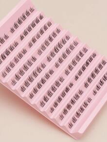 120 Clusters Of Natural Drooping Tail-Shaped Cartoon Eyelashes, Fake Eyelashes, Thick Curly Fishing Party, Daily Role-Playing, Wholesale Fashionable Wear Goods. - C - View 6