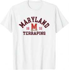 Maryland Terrapins Vintage Masters White T-Shirt - White - View 1