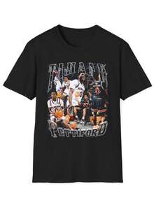 Tahaad Pettiford Vintage Basketball Graphic T-Shirt, Unisex Sports Tee, Retro Athletic Shirt, Perfec - 黑色 - 查看 1