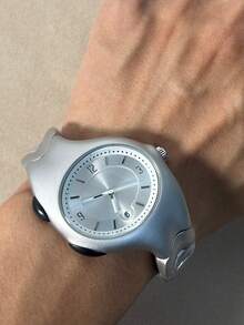 1 Đồng hồ đeo tay nam cổ điển Millennium Retro Niche xoắn bất đối xứng, Đồng hồ thạch anh thời trang chống nước chất lượng cao dành cho nam - Nhiều màu - Xem 8