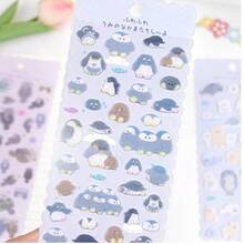 Hình dán động vật biển bằng vải nỉ, hình dán phần thưởng, đồ trang trí thủ công giáo dục, đồ trang trí ốp điện thoại và sổ tay tự làm. - Nhiều màu - Xem 8