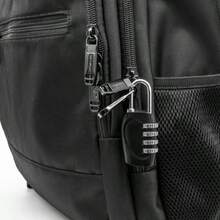 1pc 4 Digit Password Lock Zinc Alloy Password Padlock For Door Gym Drawer Zipper Luggage Trunk Cabinet Gift Code Resettable - Multicolor - View 11