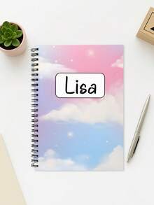 Customize Personalized Kids Notebook,Custom Name, Back To School Gift,12 Styles,Personalized Birthday Party Souvenir, Back To School Season - Multicolor - View 11