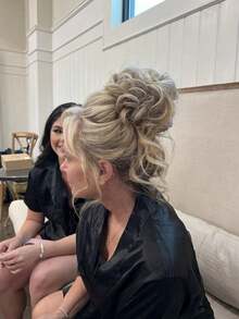 1pc Elegant And Slouchy Hair Bun Ring Female Hair Accessory Suitable For Daily Wear, Outdoor Dressing And DIY Hairstyling For Thick And Wavy Hair Hair Ties Ponytail Holders Hair Elastics Hair Rubber Bands Scrunchies Hair Rope Elastic Hair Tie, Hair Bobbles - 1pc - 查看 7