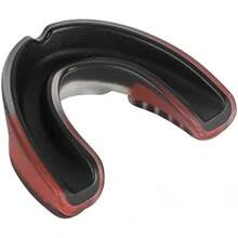 ZJchao Protector Bucal Deportivo, Protector Bucal Deportivo Para Baloncesto Deportes Taekwondo Boxeo Protector Bucal Protector Bucal de Boxeo Fútbol de Protección Bucal Para Jóvenes Adultos (rojo) - Rojo - Ver 8