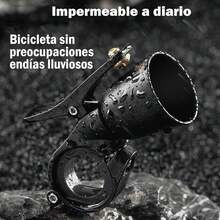 Timbres de Bicicleta,Campana de Bicicleta de Montaña,Campanas de Bicicleta con Sonido Fuerte,Campanas de Cuernos,Ajuste para Manillares de 0.87-1.25in/22.2-31.8mm - Amarillo - Ver 8