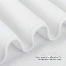 Christmas Nativity 2pcs Hand Towels/Festive Polyester Tea Towels With Mary, Joseph & Youngsters Design/Machine Washable/Ideal For Kitchen & Bathroom Decor/Christmas Decorations