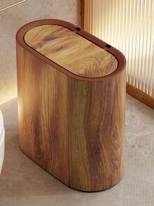 Coș de gunoi cu pedală 1 buc, coș de gunoi din PP rezistent la mirosuri de 3,7 galoane, potrivit pentru birou, bucătărie, baie, dormitor - Coș de gunoi cu design modern rezistent la mirosuri, produs bun care economisește spațiu - Multicolor - Vizualizare 9