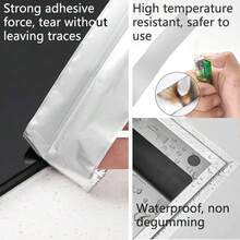 1pc Waterproof Aluminum Foil Tape: Mildew & Fire Resistant, Self-Adhesive, And Thickened For Maximum Protection